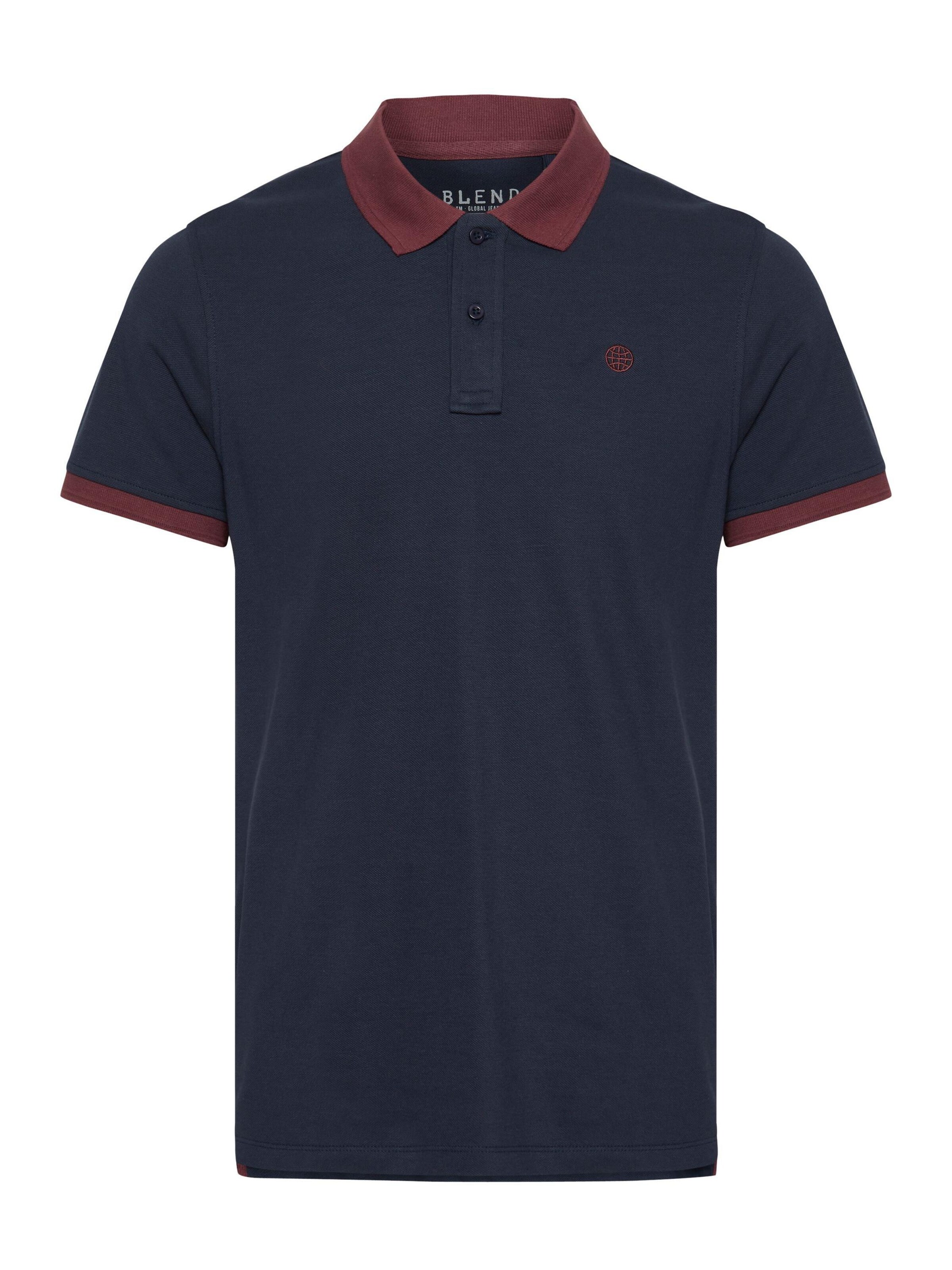 BLEND - Camiseta 'Ralf' en negro: frente