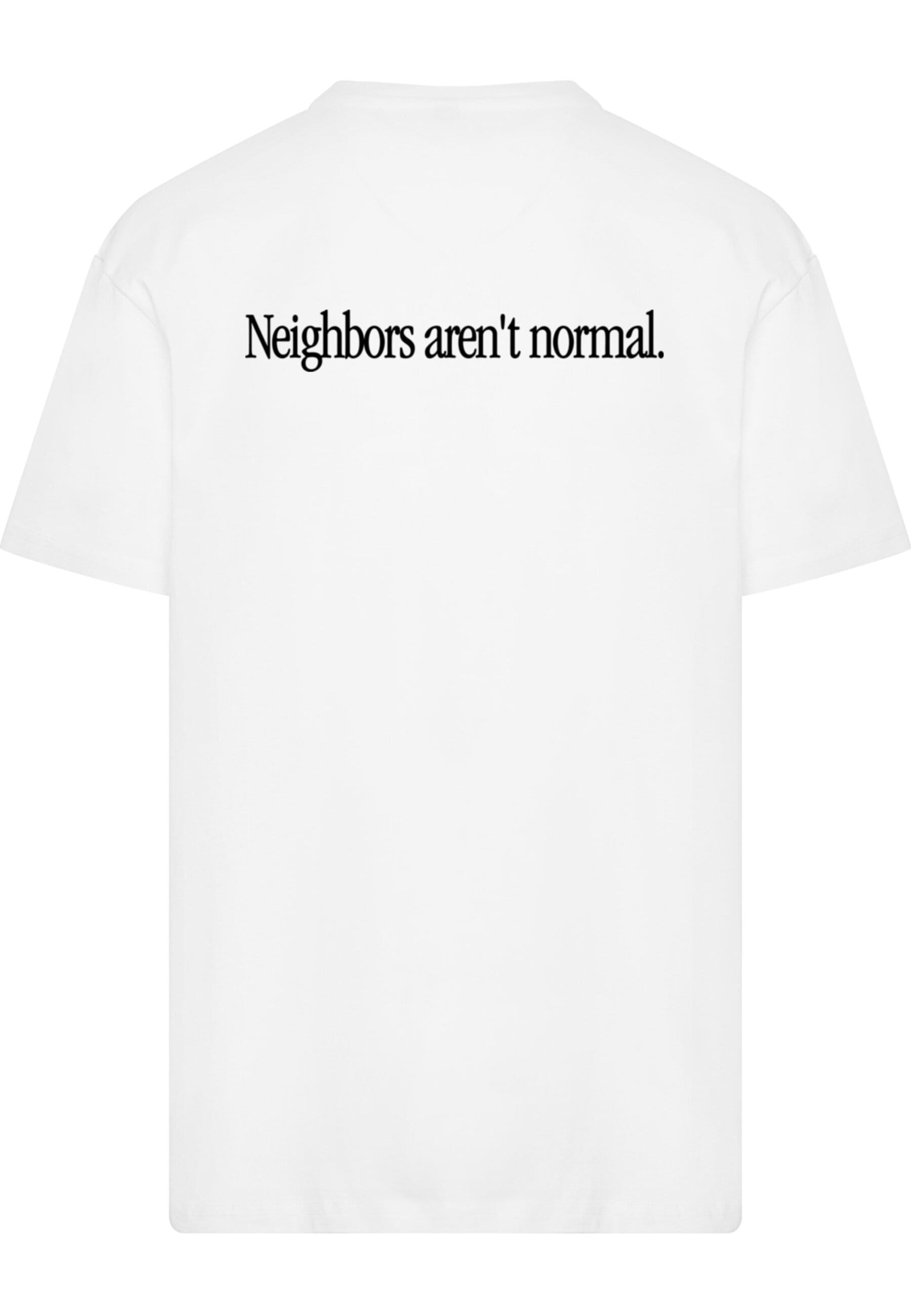 T-Shirt 'Neighbors' MT Upscale en blanc