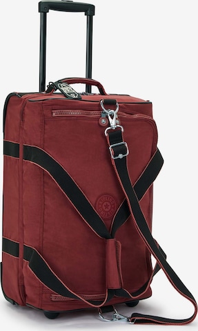 KIPLING Potovalna torba 'TEAGAN US' | rdeča barva: sprednja stran