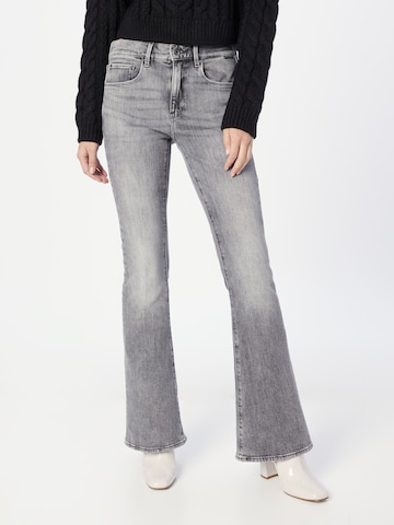 G-Star RAW Flared Jeans in Grijs: voorkant