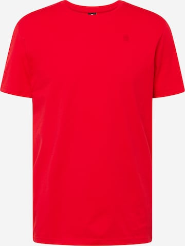 G-Star RAW Shirt in Rood: voorkant