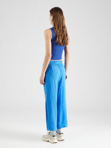 Wide leg Pantaloni di s.Oliver in blu