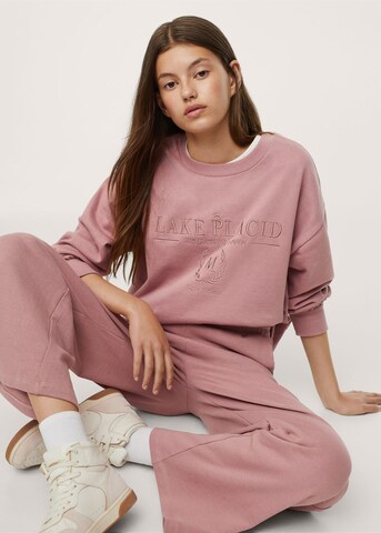 MANGO TEEN Sweatshirt 'Montana' i rosa