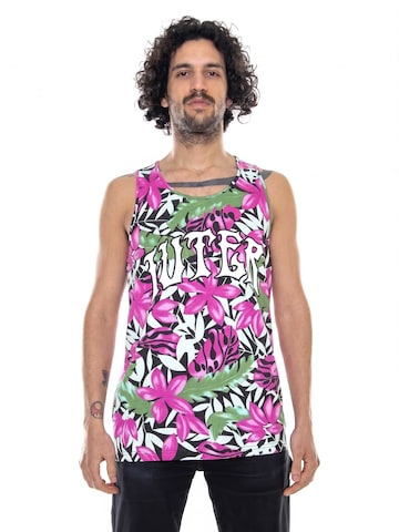 IUTER Koszulka 'Griffin Floral Tank' w kolorze różowy