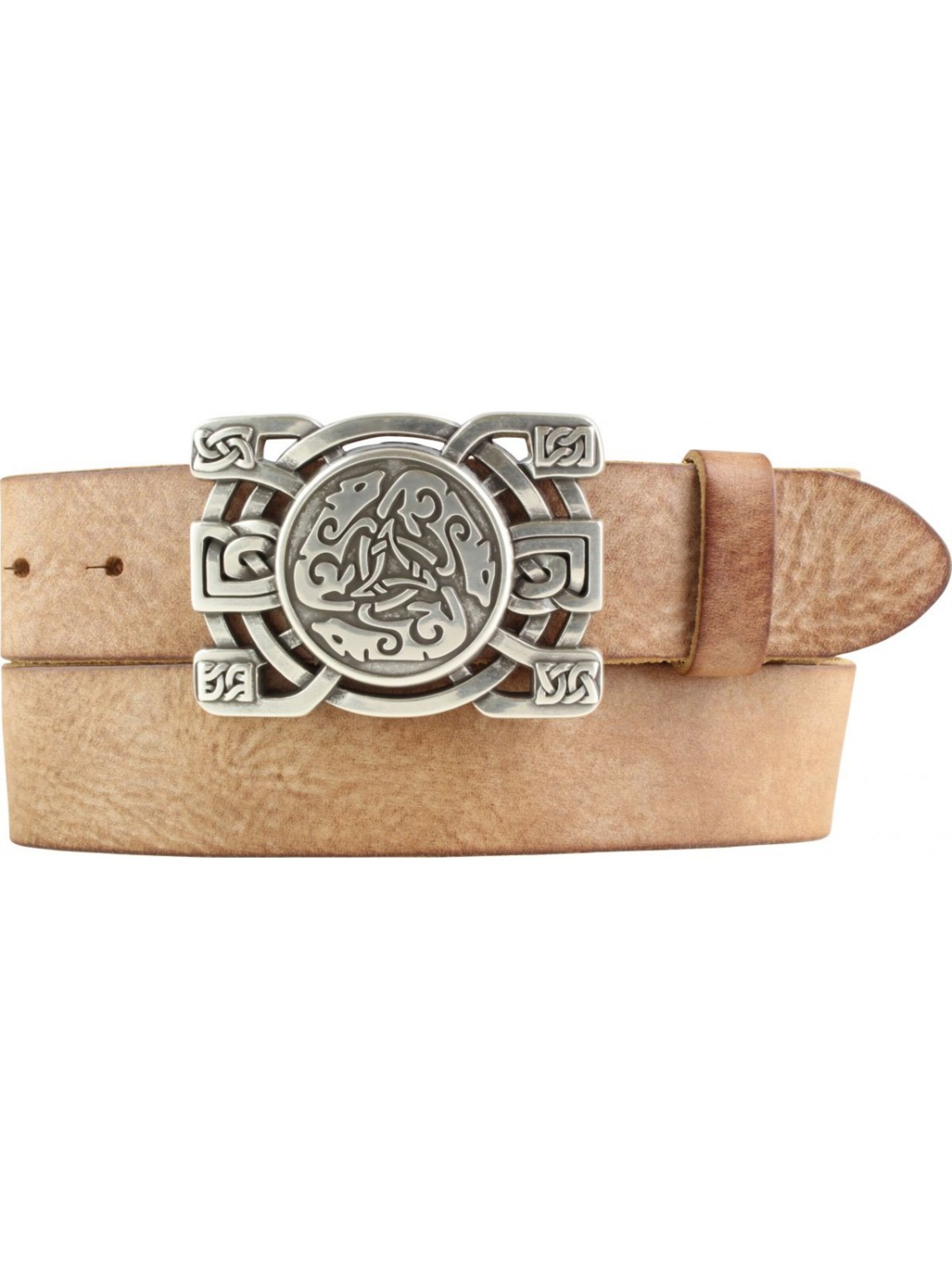 BELTINGER Gürtel 'Treviso'‌‌‌‌‌‌‌‌‌ in Beige: Vorderseite