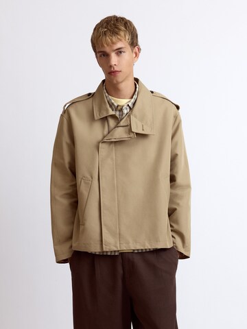 Pull&Bear Between-season jacket in Beige: front