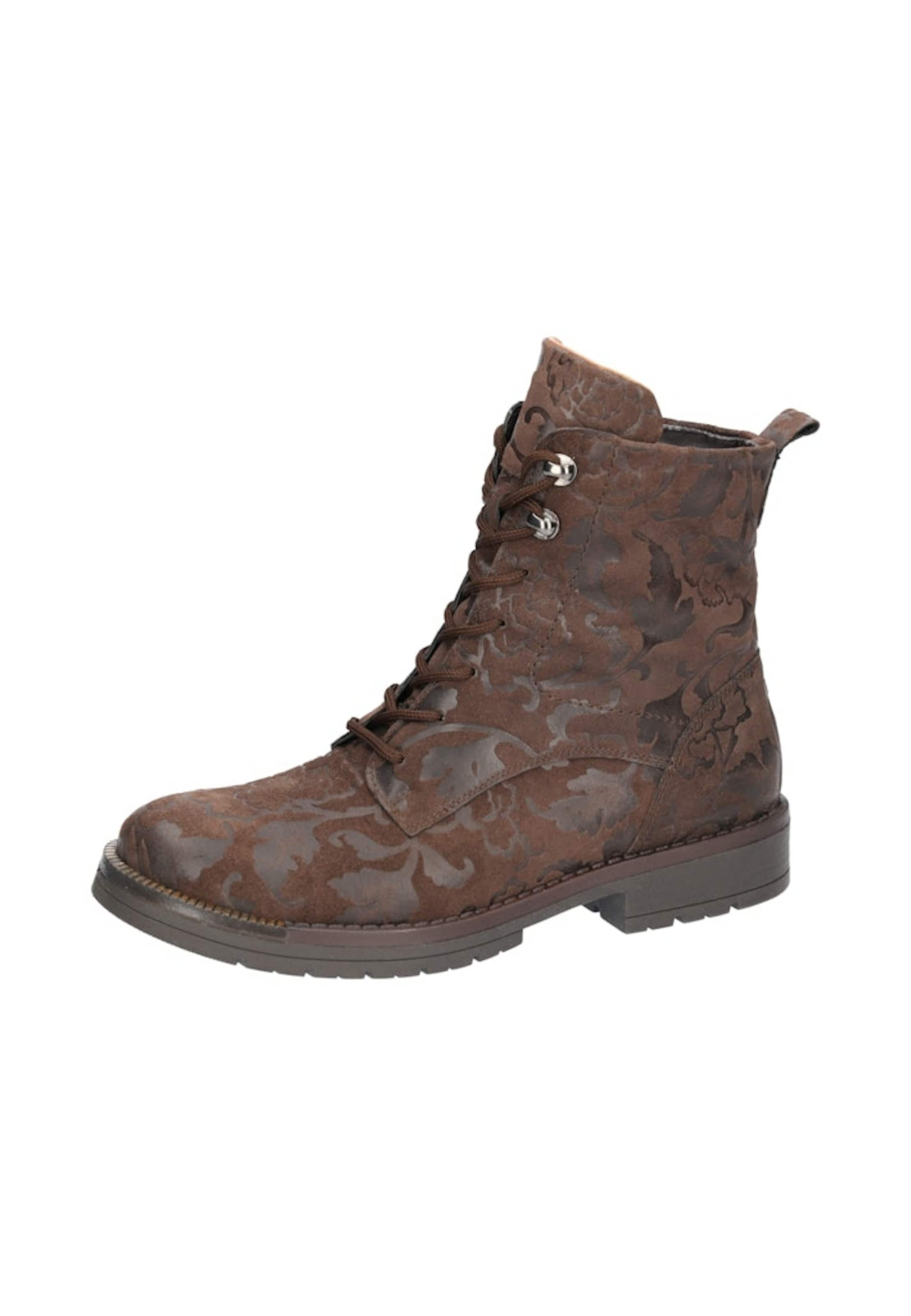 WALDLÄUFER Lace-up boot in Brown