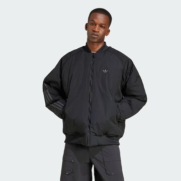 ADIDAS ORIGINALS Overgangsjakke i sort: forside