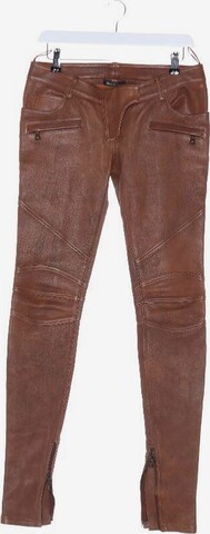 Balmain Pants in S in Brown: front