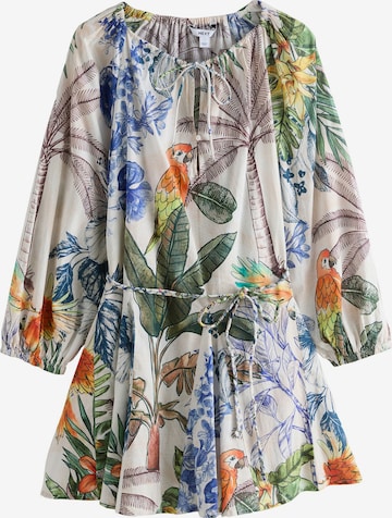 Rochie de la Next pe bej: față