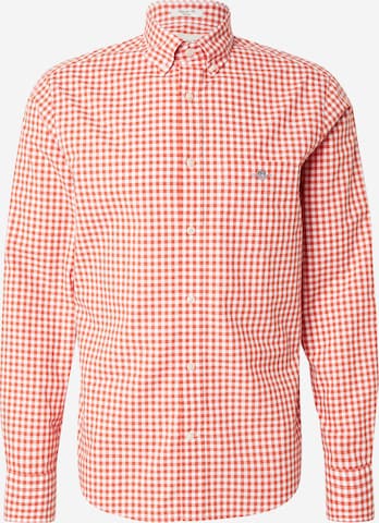 Coupe regular Chemise GANT en orange : devant