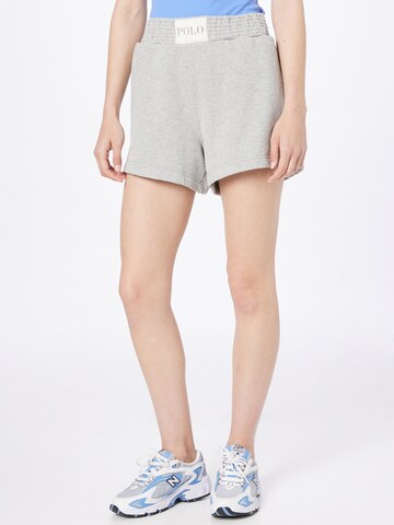 Polo Ralph Lauren Regular Панталон в сиво: отпред