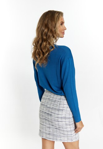 Pull-over 'Koosh' faina en bleu