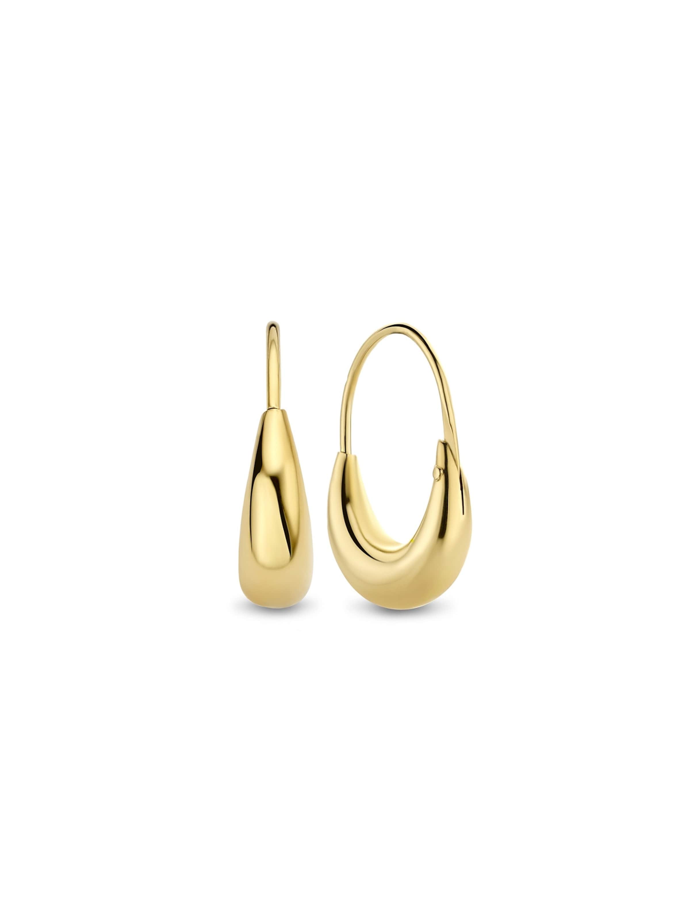 Isabel Bernard Earrings in Gold: front