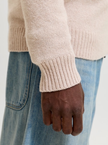Vestes en maille 'JJSOHO OLLIE' JACK & JONES en beige