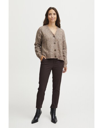 Fransa - Slimfit Pantalón chino 'Vita Tessa' en marrón