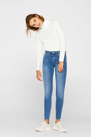 ESPRIT Skinny Jeansy w kolorze niebieski