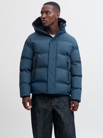 JACK & JONES Téli dzseki 'JCOFUSION' - kék: elől