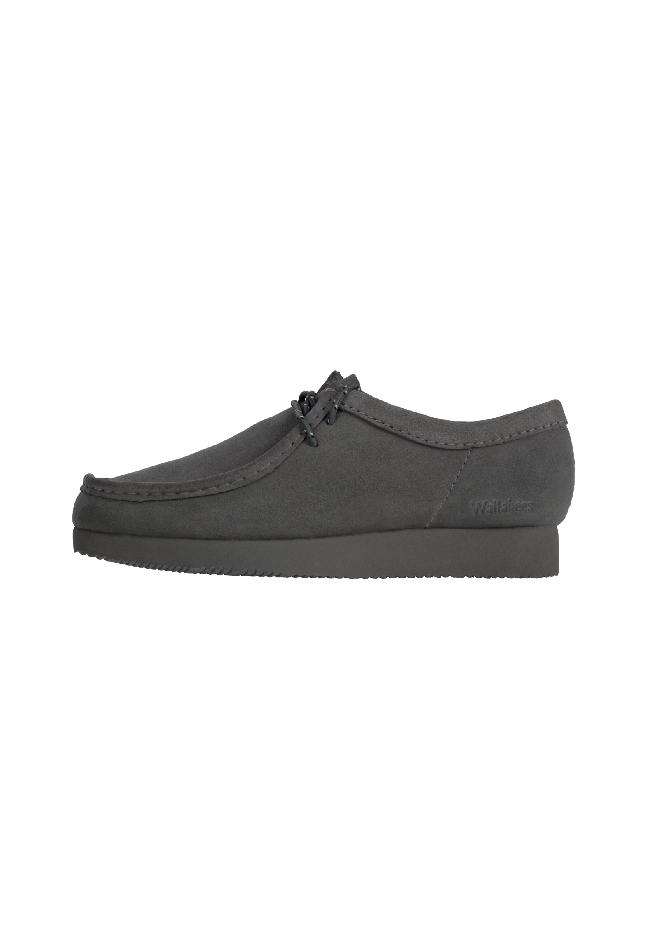 Clarks Originals Mokasíny 'Wallabee' – šedá: přední strana
