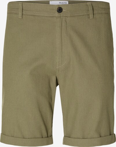 SELECTED HOMME Shorts 'LUTON' in oliv, Produktansicht