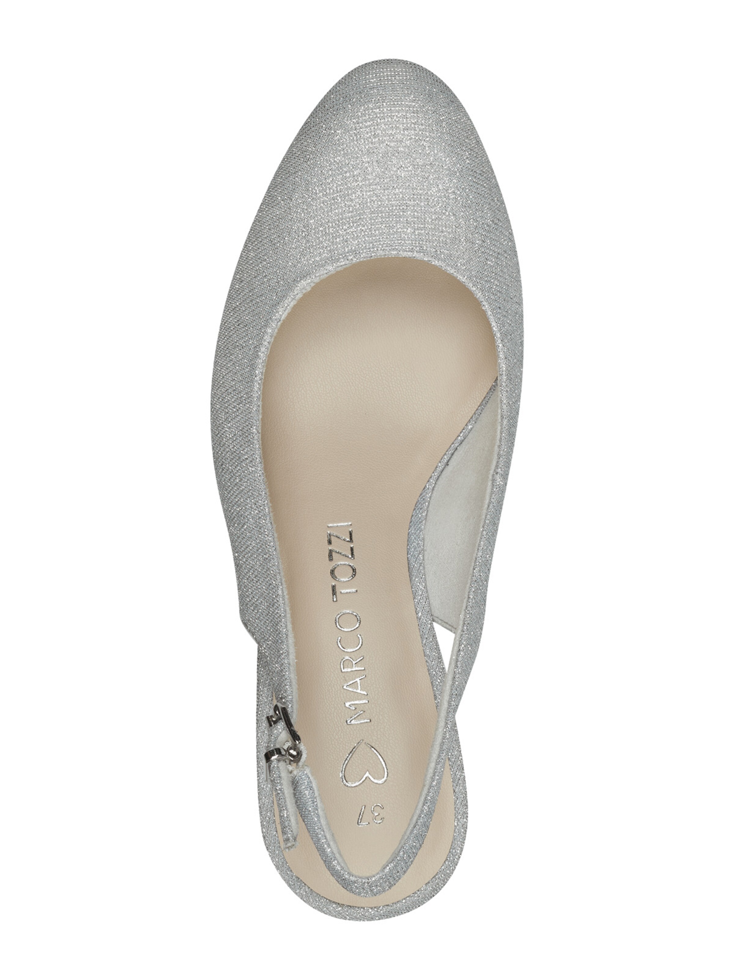 Décolleté sling di MARCO TOZZI in argento