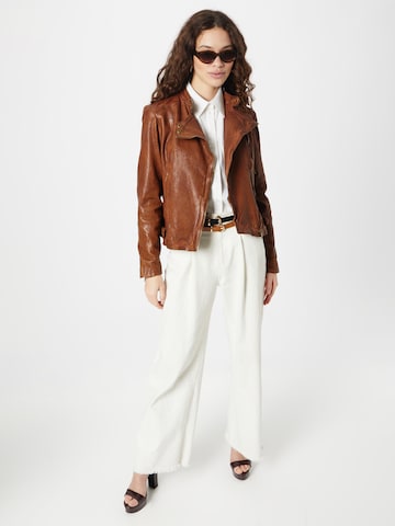 Lauren Ralph Lauren Between-Season Jacket 'FEYOSHI' in Brown