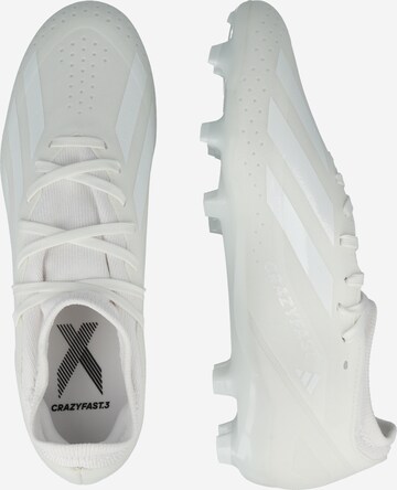 Chaussure de foot 'X Crazyfast.3' ADIDAS PERFORMANCE en blanc