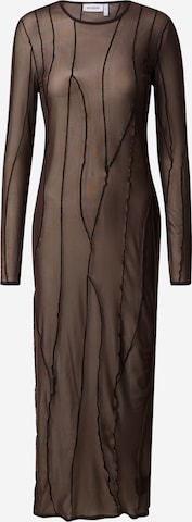 WEEKDAY Dress 'Shae' in Brown: front