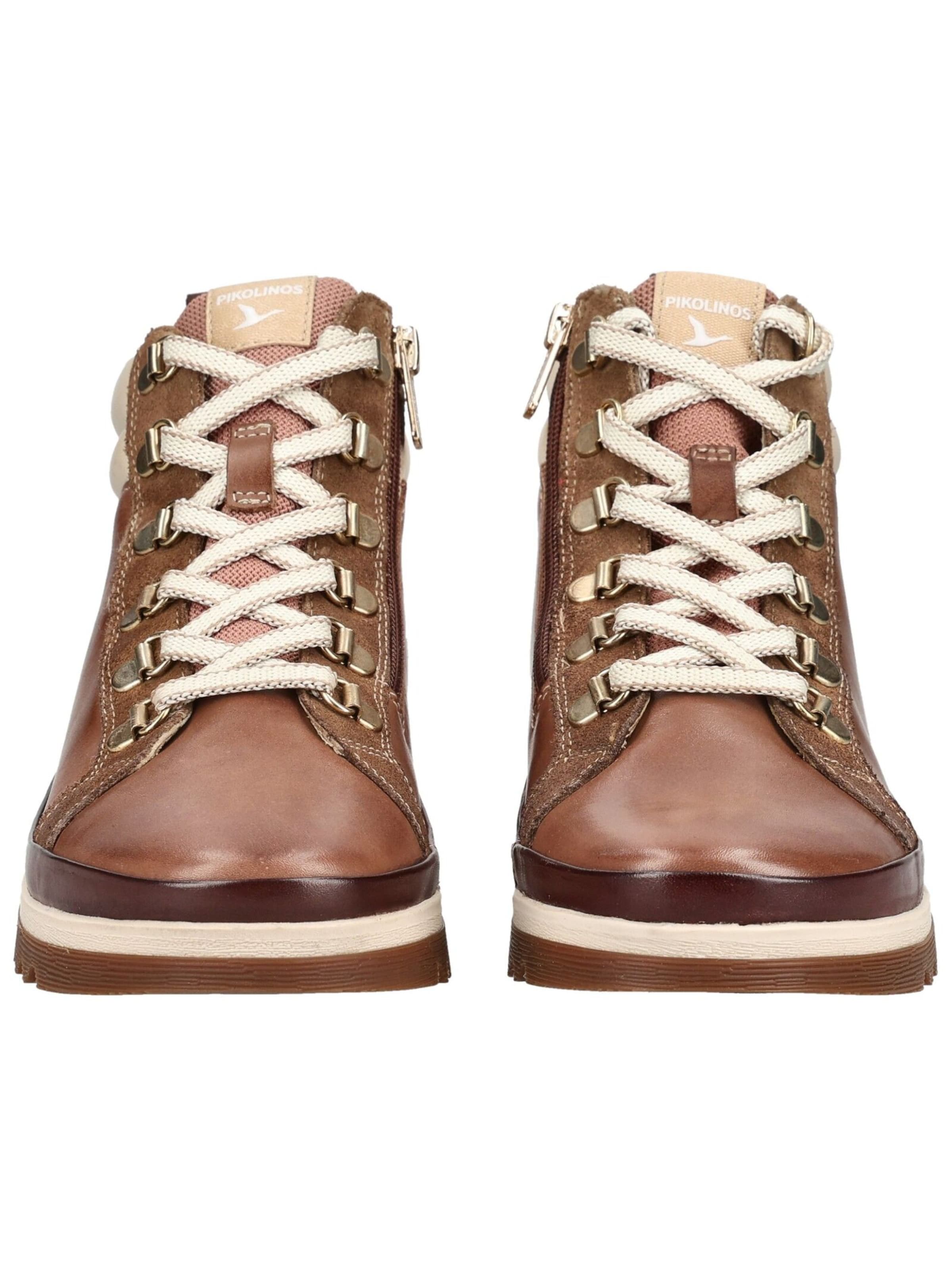 Bottines à lacets PIKOLINOS en marron
