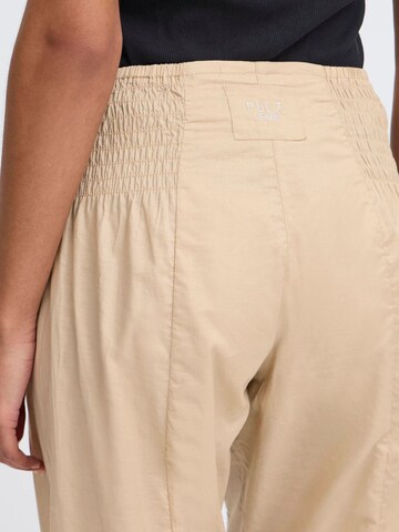 PULZ Jeans Tapered Trousers ' PZJill ' in Brown