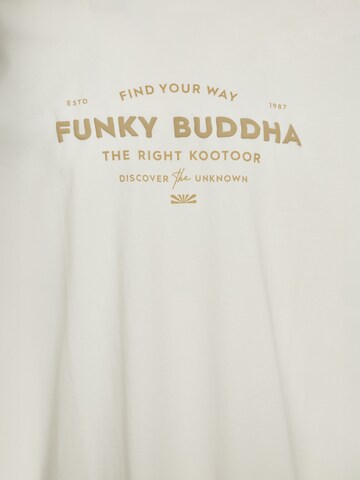 Funky Buddha Μπλουζάκι σε μπεζ