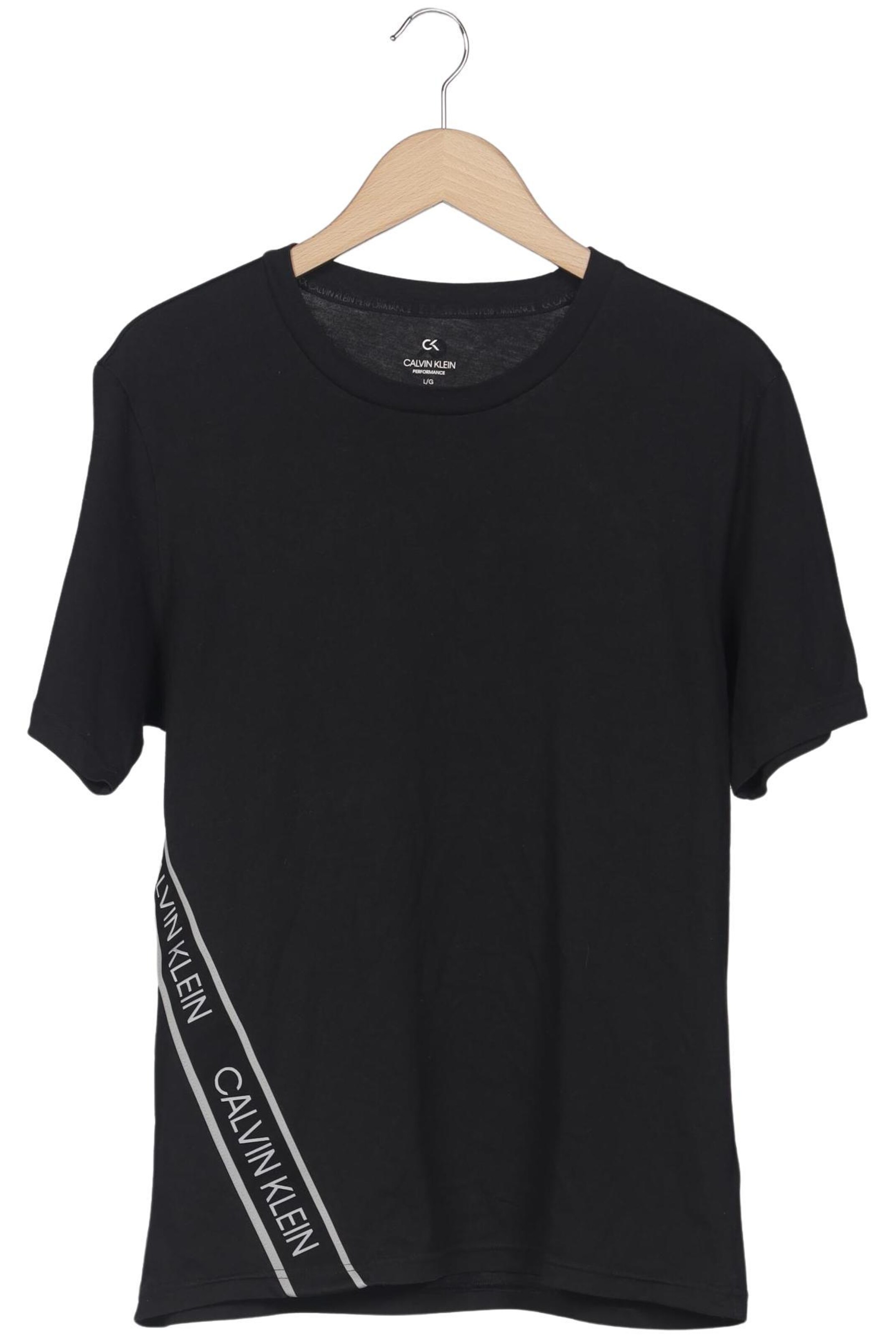 Calvin Klein Shirt in L in Black: front