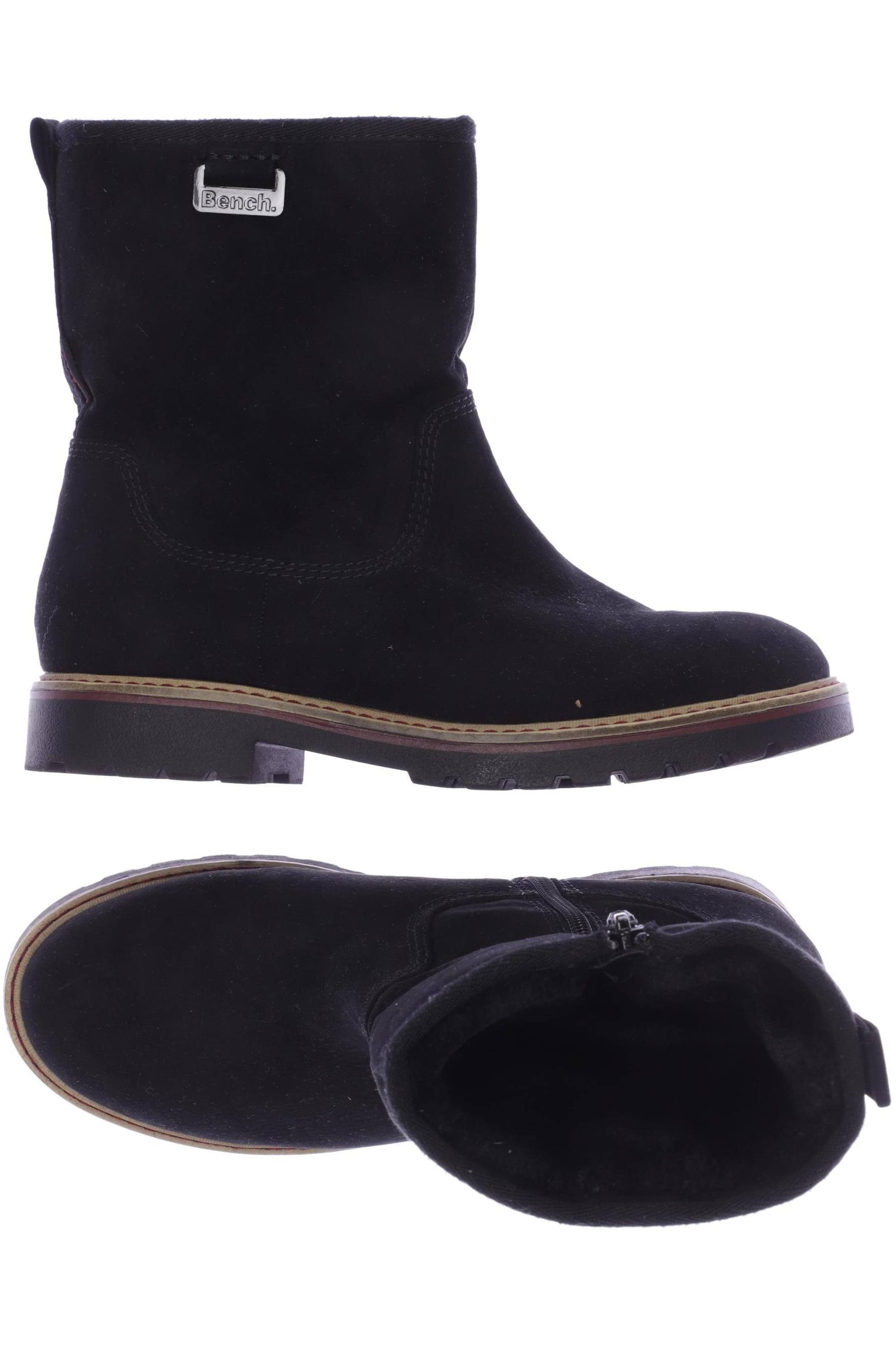 BENCH Stiefelette 38 in Schwarz: Vorderseite