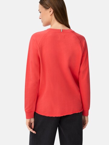 CAMEL ACTIVE Sweatshirt mit Raglanärmeln in Rot