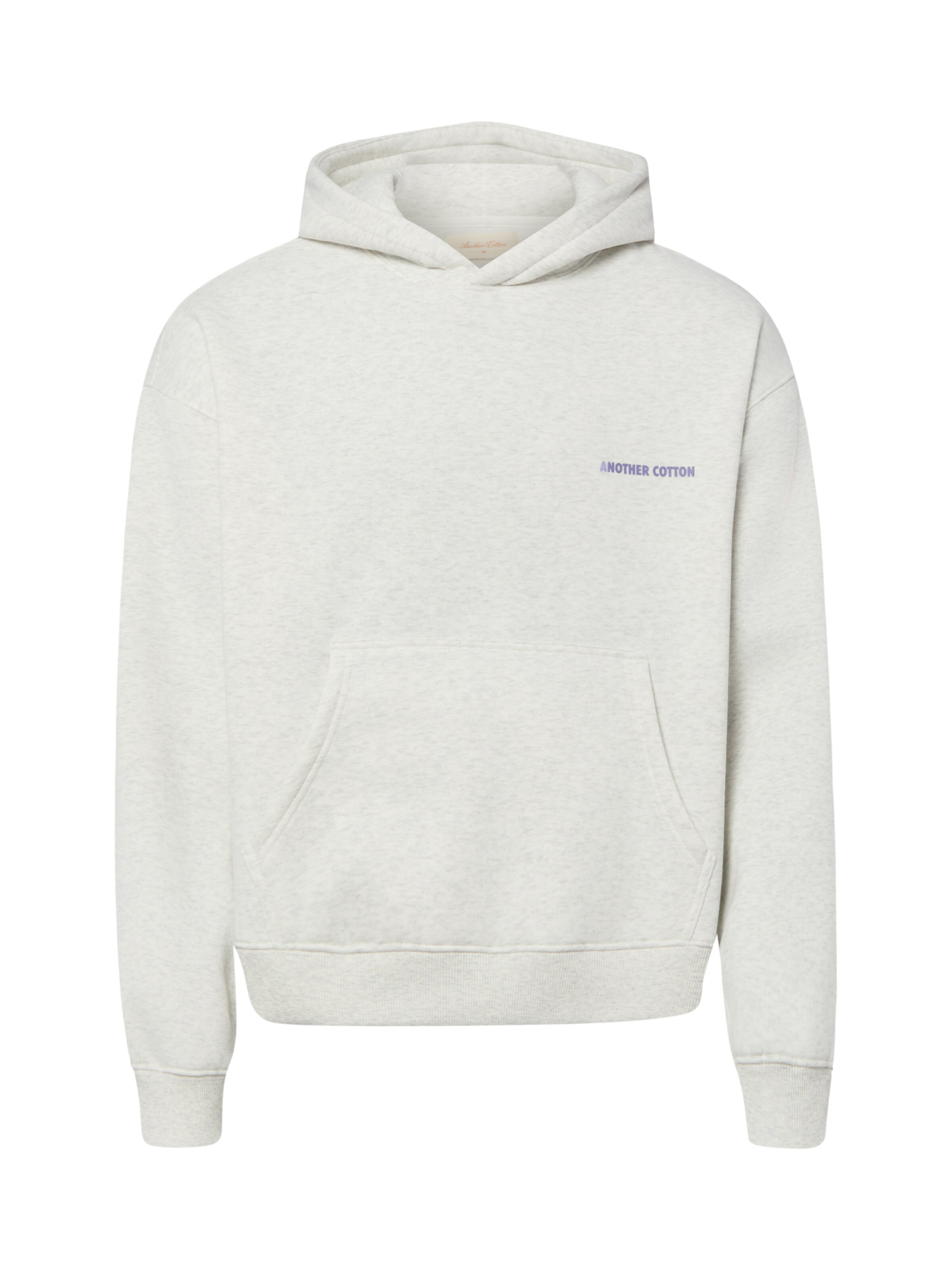 Another Cotton Lab Sweatshirt ' Sunday ' in Grau: Vorderseite