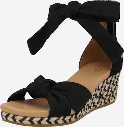 UGG Sandaal 'YARROW' in de kleur Beige / Zwart, Productweergave