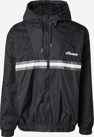 ELLESSE Välikausitakki 'Tratalias' värissä tummanharmaa / musta / valkoinen, Tuotenäkymä