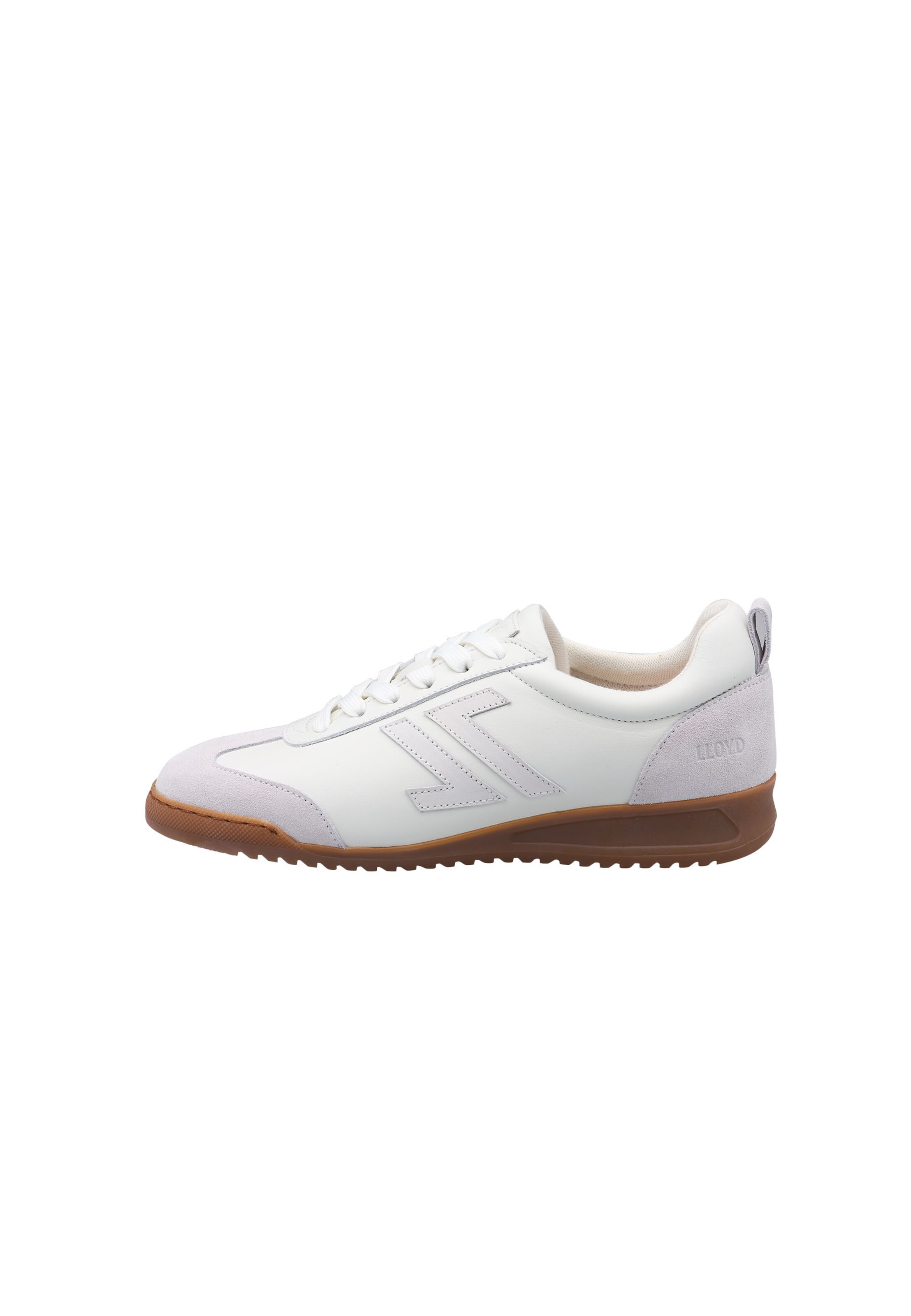 LLOYD Platform trainers 'Pulse 77' in White: front