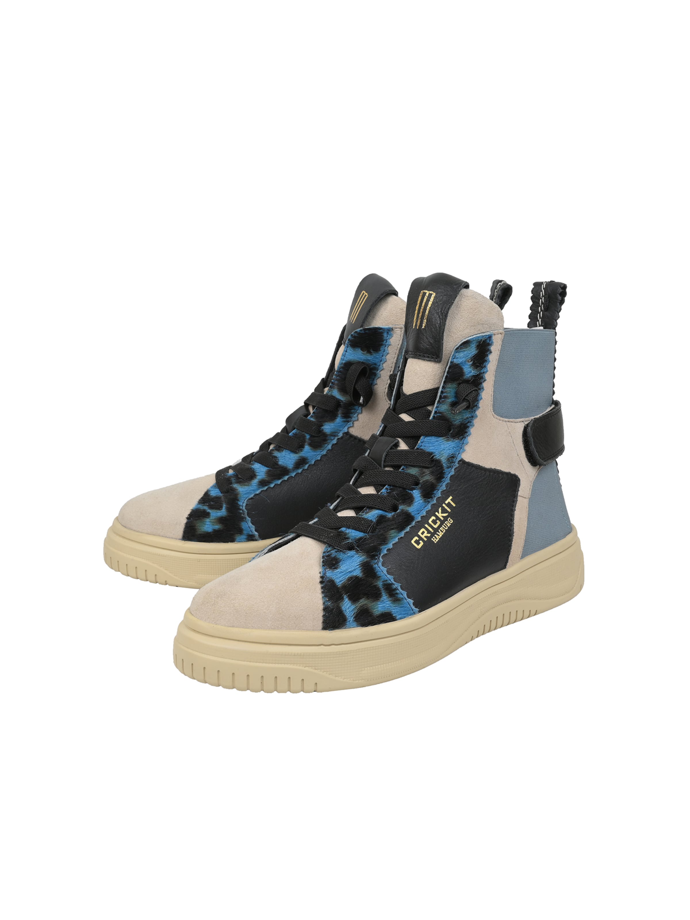 Crickit Sneakers hoog ' SERENA ' in Beige