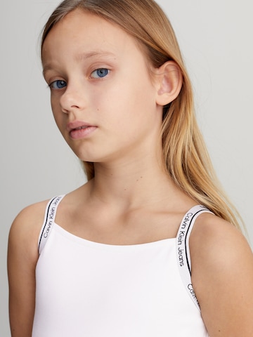 Calvin Klein Jeans - Top en blanco