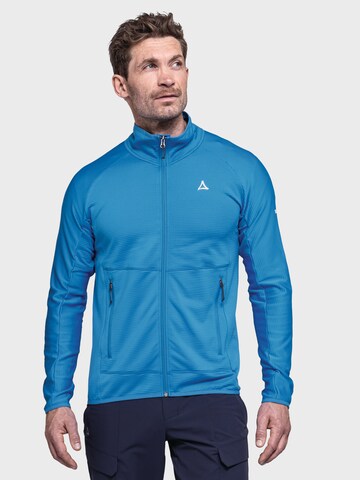 Schöffel Funktionele fleece-jas ' Hiking Fleece Jk Style Cascata MNS ' in Blauw: voorkant