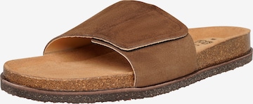 Henry Stevens Sandals 'Drew P' in Brown: front