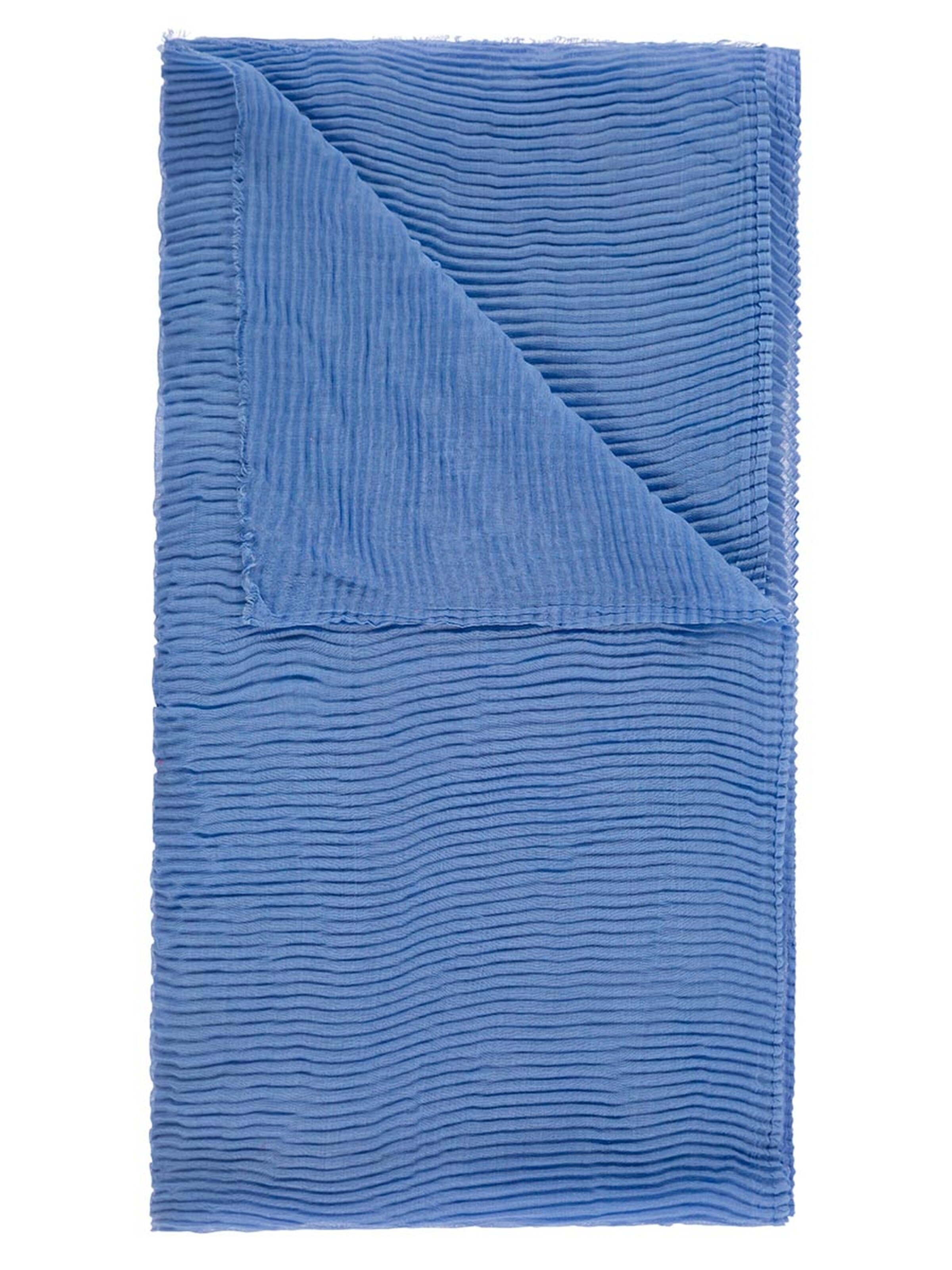 Passigatti Wrap 'Plissee' in Blue