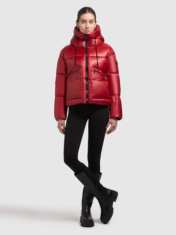 khujo Winter jacket 'Luna' in Red
