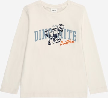 s.Oliver - Camiseta en gris: frente