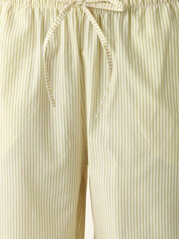 Hiccup - Perna larga Calças em amarelo