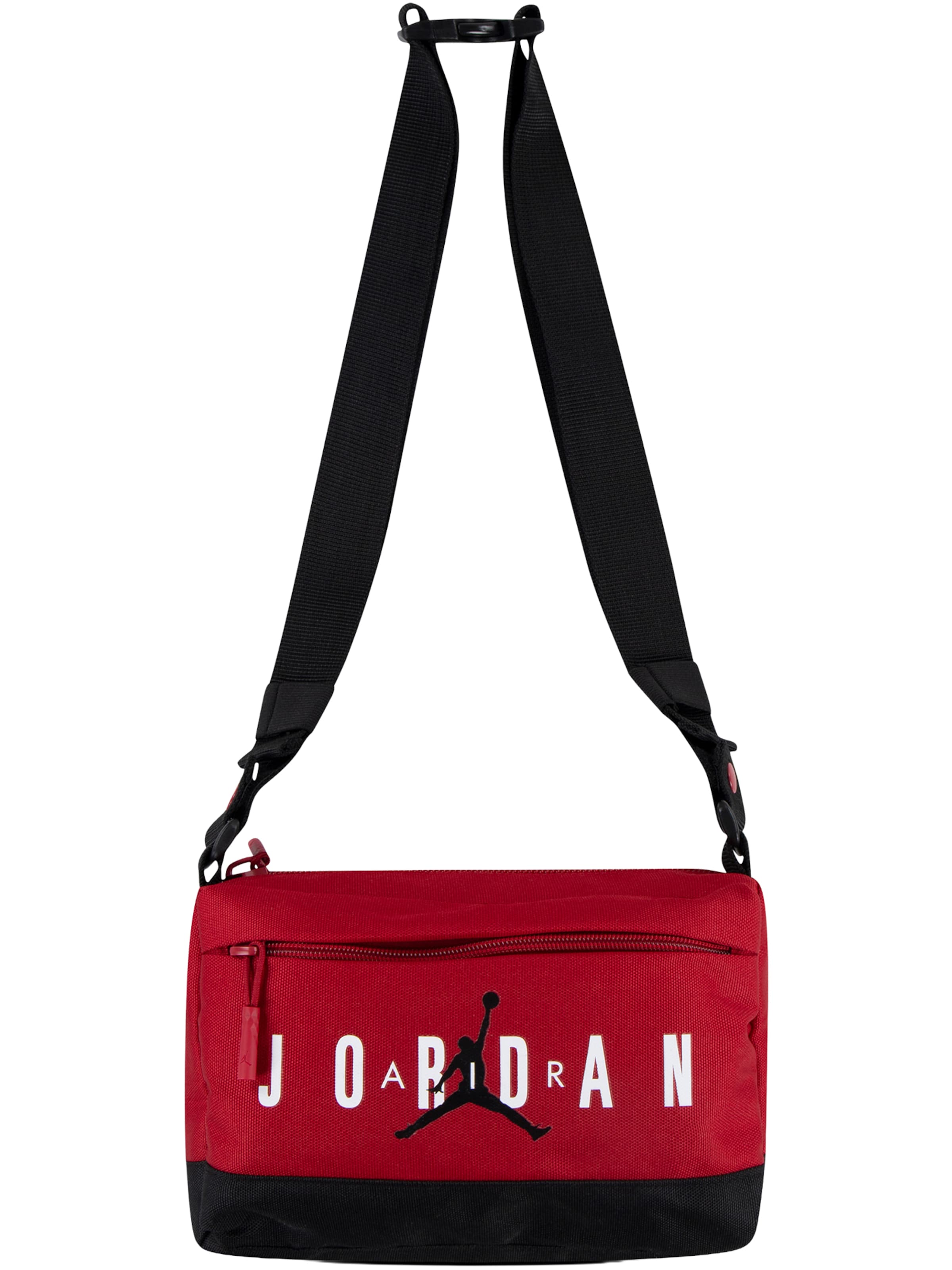 Jordan Tasche 'JAM HBR' in Rot: Vorderseite