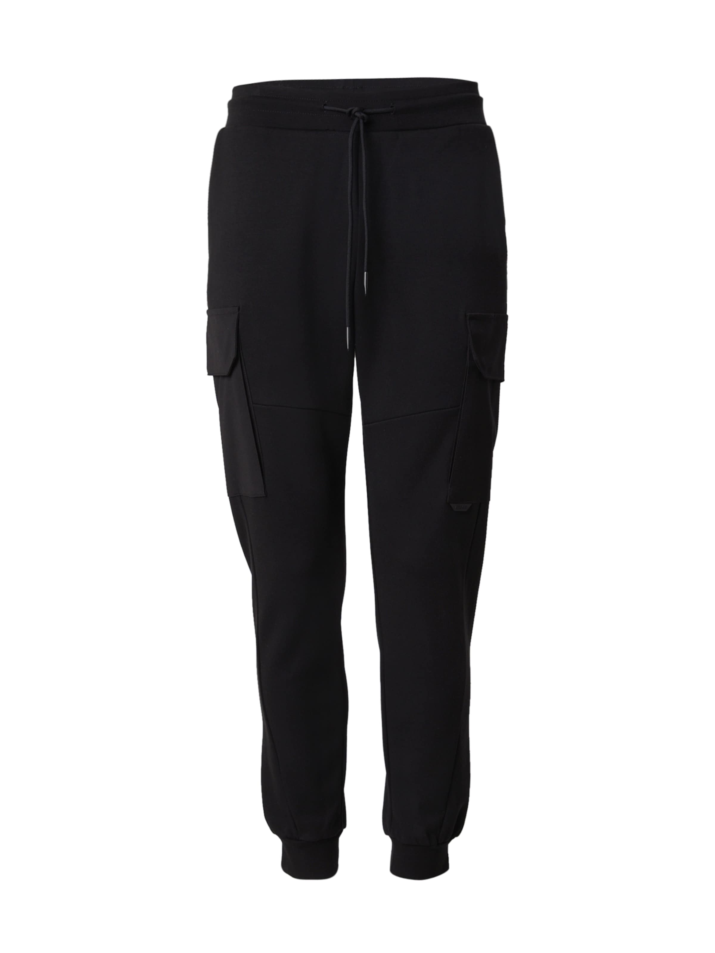 Tapered Pantaloni cu buzunare de la ANTONY MORATO pe negru: față