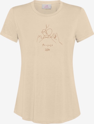 Maglietta di DEHA in beige: frontale