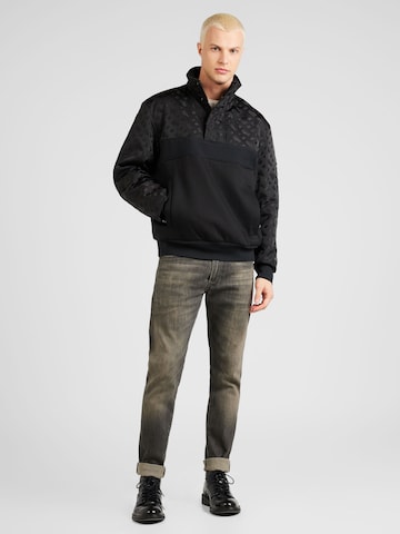 melns BOSS Black Sportisks džemperis 'Sidney76'